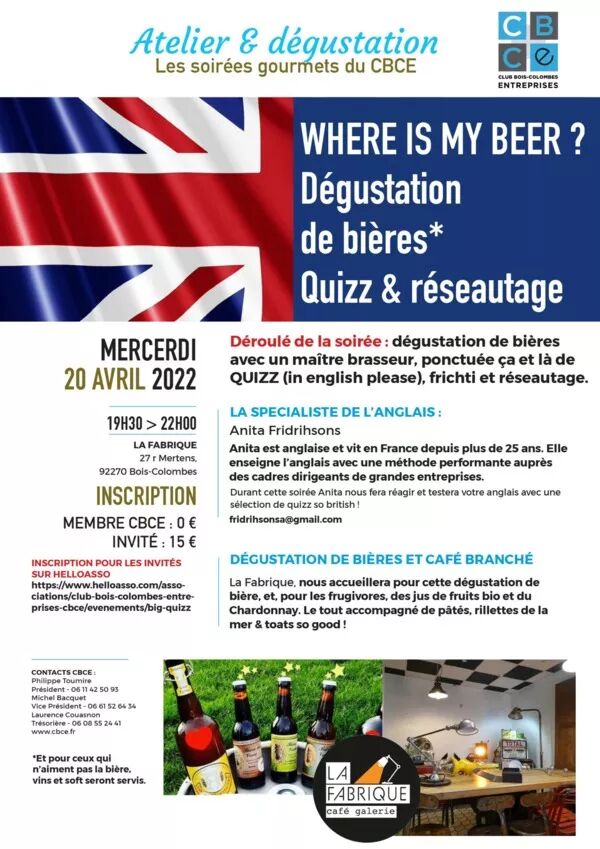 CBCE - Quizz & Réseautage