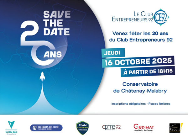 CBCE à la soirée du Club Entrepeneurs 92, le 16 octobre 2025